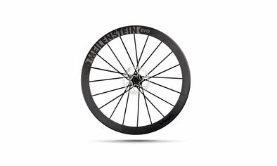 Lightweight Meilenstein EVO Schwarz Edition - Disc - Tubeless - 24mm - Front Wheel - Cigala Cycling Retail