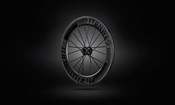 Lightweight Fernweg C 85 Schwarz Edition - Tubeless - 85mm - Rear Wheel - Cigala Cycling Retail