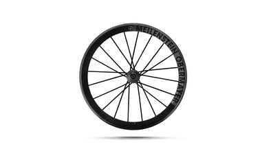 Lightweight Meilenstein Obermayer Schwarz Edition - Tubular Front Wheel - Cigala Cycling Retail
